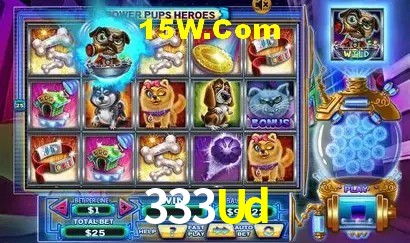 Biblioteca de slots populares na 333Ud